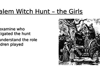 Salem - Tituba and the Girls