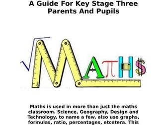 Maths Booklet - Shape, Space And Measurements