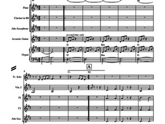 Perfect by Ed Sheeran arranged for small ensemble