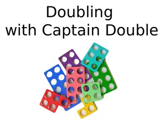 Doubling with Numicon and free superman challenge