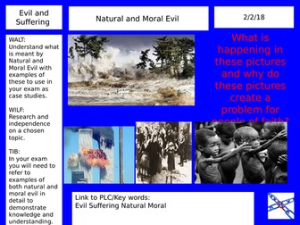 Natural and Moral Evil AQA A Level RE