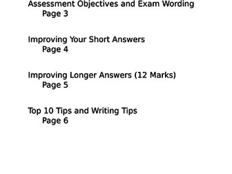 GCSE Citizenship exam technique booklet