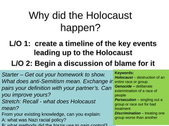 how did the holocaust happen