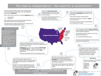 Why the need for a US Constitution?