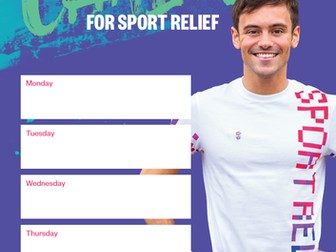 Sport Relief 2018: Challenge Event poster
