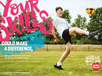 Sport Relief 2018: Secondary Skills poster