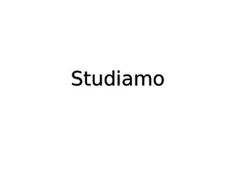 Andiamo 1.5 - studiamo