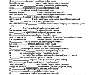 French grammar practice