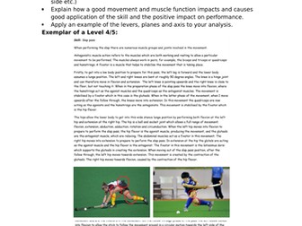 OCR GCSE PE: PowerPoint 1.1.c Levers, axis & planes