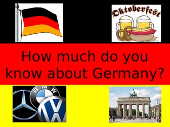 GERMAN QUIZ