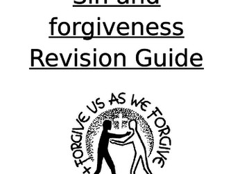 Sin and forgiveness revision guide suitable for eduqas route B specification