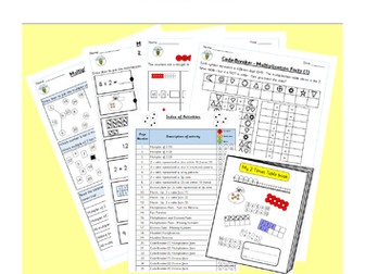 Activities to support learning the two times table (2x table)