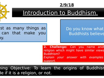 Buddhism Yr8