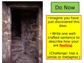 Imaginative writing  - Cyclical model