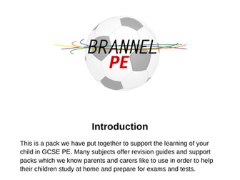 AQA GCSE PE Revision Guide/Parent Support Pack Paper 1