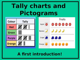 Tally Charts and Pictograms - PowerPoint