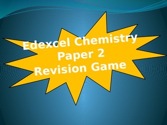 Edexcel Chemistry 40 multiple choice revision quiz