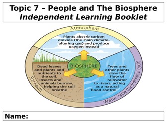 People and Environment Issues - People and The Biosphere - Independent Task Booklet