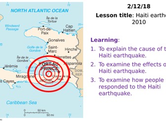 Haiti 2010 earthquake case study