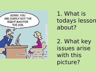 Gender Equality (Christianity and Islam)