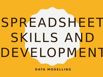 Excel Skills Development