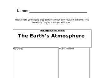 Atmosphere and evolving atmosphere revision