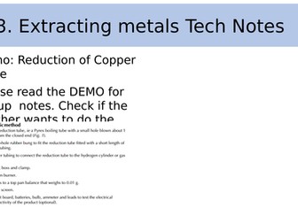 New AQA 5.3 Extracting Metals