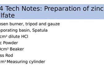 New AQA 5.4 Salts from Metals