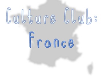 Culture Club: France