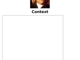 Bach Booklet EDEXCEL GCSE 2016