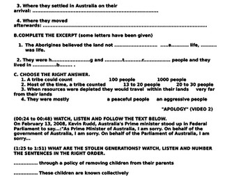 AUSTRALIAN ABORIGINES, THE STOLEN GENERATIONS