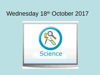 Outstanding science lesson - SEN P4-L1 - Chemical reactions - popping rockets - plan and resources