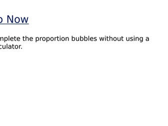 Direct and Inverse proportion