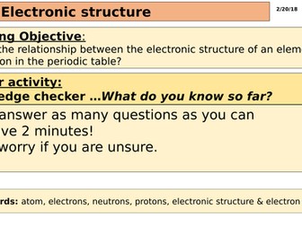 Electronic structure