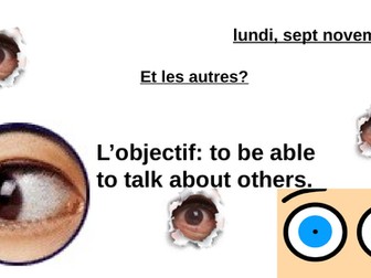 Studio 1 - Unit 4 - Et les autres?