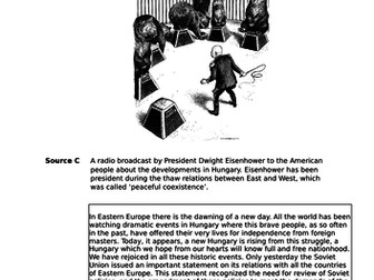 AQA GCSE How useful questions Conflict and Tension 1945-1972