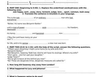 PENNY DREADFUL: SWEENEY TODD