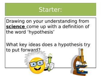 AQA GCSE Psychology 2016 Spec - Hypothesis, Reseach Methods