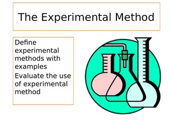 AQA New GCSE Psychology Spec  - The Experimental Method