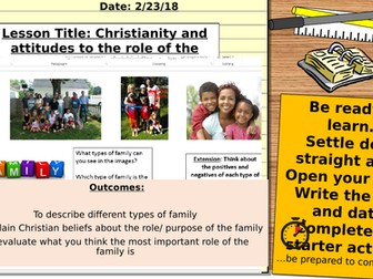 AQA 9-1 Relationships and families: The nature and purpose of families in Christianity