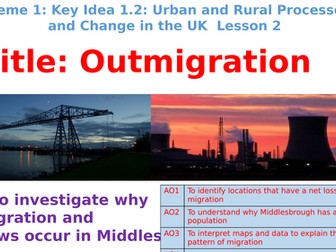 Eduqas B Geography Theme 1 Outmigration