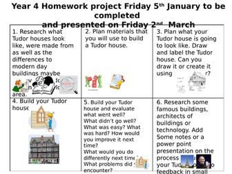 Tudor House Homework Project