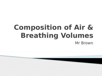 GCSE PE- breathing volumes