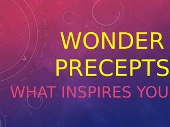Wonder Precepts