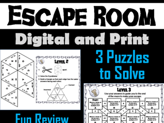 Factors and Multiples Escape Room