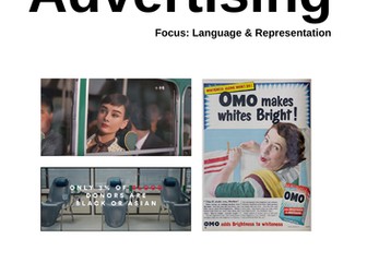 AQA GCSE Media Advertising CSP Workbook: Galaxy, Represent & OMO