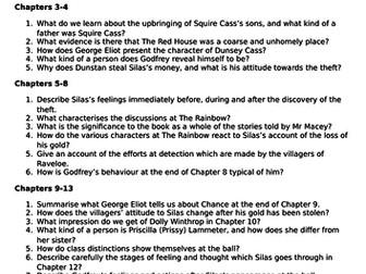 Silas Marner Revision Pack