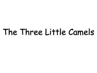 Alternative story to Three Little Pigs story story map and text EYFS and KS1