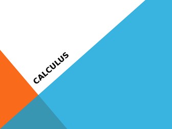 Introduction to calculus