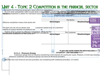 LIBF - Finance Unit 4 Topic 2 Revision Mat